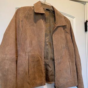 Relativity leather jacket- like new! Size Petit medium. Great shape.